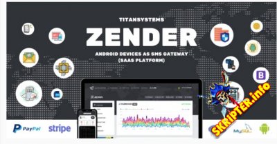 Zender v2.3.8 - мобильные устройства Android как SMS-шлюз
