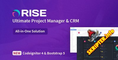 Rise v3.3 Nulled - менеджер проектов