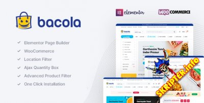 Bacola v1.1.0 Nulled - тема интернет-магазина для WordPress