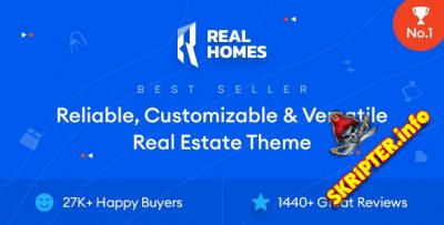 Real Homes v3.16.0 Nulled - тема WordPress для каталога недвижимости
