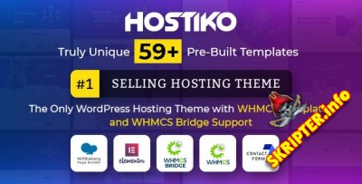 Hostiko v59.0.0 Nulled - WHMCS    WordPress