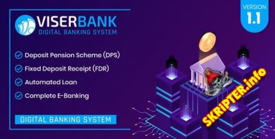 ViserBank v1.1 - цифровая банковская система