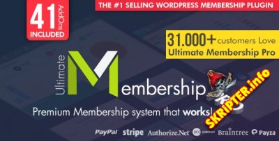 Ultimate Membership Pro v10.1 Rus Nulled - создание приватного доступа на сайт WordPress