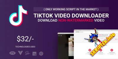 TikTok Video Downloader Without Watermark & Music Extractor v2.3.8 Nulled