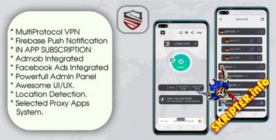 One VPN v1.0 - многопротокольное приложение VPN с панелью администратора