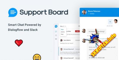 Support Board PHP v3.3.9 Nulled - чат и справочная служба