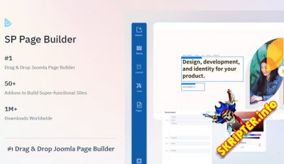 SP Page Builder Pro v3.8.9 - визуальный конструктор страниц для Joomla