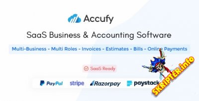 Accufy v2.4 Nulled - скрипт для бизнеса и бухгалтерского учета