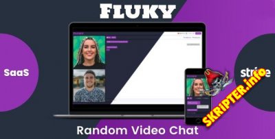Fluky v2.2.1 Nulled - скрипт случайного видеочата