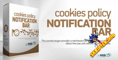 Cookies Policy Notification Bar Pro v4.2.3 - уведомление о cookie для Joomla