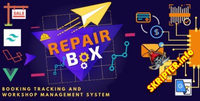 Repair box v0.4.5 Nulled - система управления ремонтными услугами