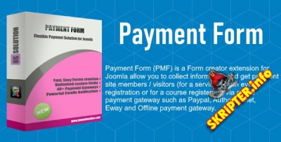 OS Payment Form v6.6.4 - компонент оплаты для Joomla