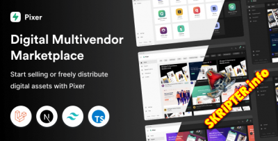 Pixer v3.2.0 - мультивендорная цифровая торговая площадка