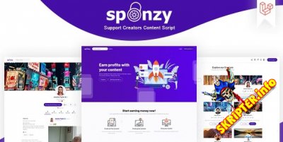 Sponzy v4.5 - скрипт монетизации контента