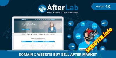 AfterLab v1.0.0 Nulled - покупка доменов и веб-сайтов 