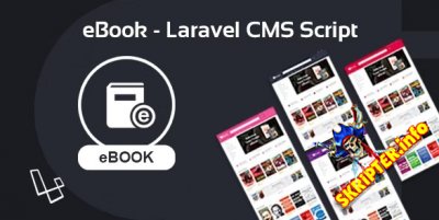 eBook v2.0.3 - Laravel CMS Script