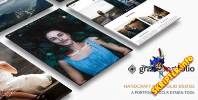 Grand Portfolio v4.5.1 Nulled - тема портфолио для WordPress