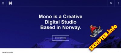 JA Mono v2.0.1 - шаблон Joomla для творческого бизнеса