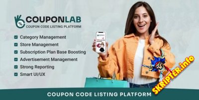 CouponLab v1.0 Nulled - платформа листинга кодов купонов