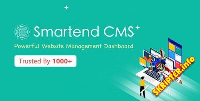 SmartEnd CMS v9.0.0 - панель администратора Laravel с Frontend и Restful API