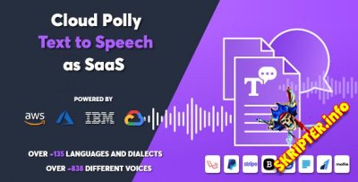 Cloud Polly v1.5 - преобразование текста в речь как SaaS