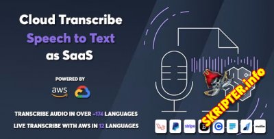 Cloud Transcribe v1.0.1 - преобразование речи в текст