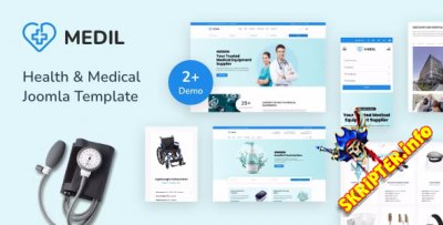 TZ Medil v1.0 - медицинский шаблон для Joomla