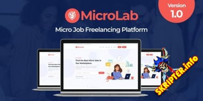 MicroLab v1.0 Nulled - платформа фриланса для микроработ