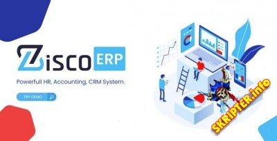 ZiscoERP v6.0.0 Nulled - система управления персоналом, бухгалтерским учетом, CRM