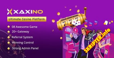 Xaxino v2.0 Nulled - идеальная платформа для казино