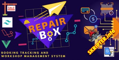 Repair box v0.7.9 Nulled - система управления ремонтными услугами