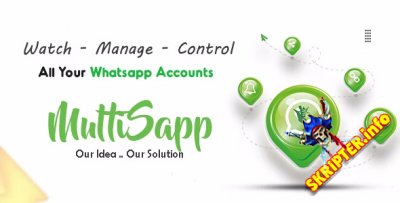 MultiSapp Multi WhatsApp Manager v1.2 - все аккаунты Whatsap в одном ПО