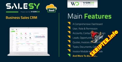Salesy SaaS v3.8 Nulled - CRM для бизнес-продаж