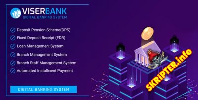 ViserBank v2.0 Nulled - цифровая банковская система
