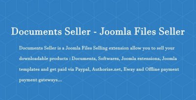 Documents Seller v6.2.0 - компонент продажи файлов для Joomla