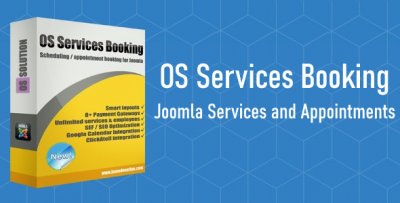 OS Services Booking v2.21.1 - система бронирования услуг для Joomla