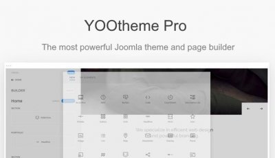 YooTheme Pro v3.0.31 - визуальный конструктор для Joomla