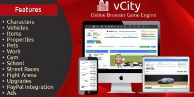 vCity v2.7 - многофункциональный игровой скрипт
