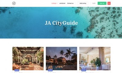 JA City Guide v1.1.1 -    Joomla