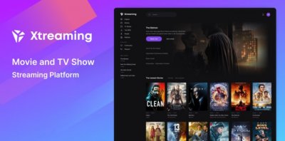 Xtreaming v1.0 - платформа для потоковой передачи фильмов и телешоу