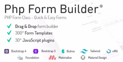 PHP Form Builder v5.2.1 Nulled - скрипт конструктора форм