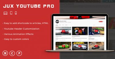 JUX YouTube Pro v1.0.1 -   YouTube   Joomla