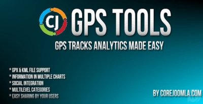GPS Tools v6.0.4 - GPS тpeки в Joomla