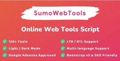 SumoWebTools v2.0.1 Nulled - скрипт веб-инструментов