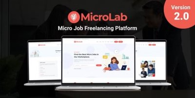 MicroLab v2.0 Nulled - freelancing platform for micro jobs