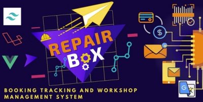 Repair box v0.9.4 Nulled - repair service management system