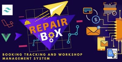 Repair box v1.0.2 Nulled - система управления ремонтными услугами