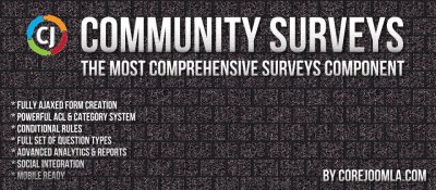 Community Surveys v6.0.10 -    Joomla