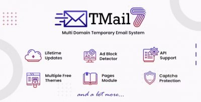 TMail v7.5 Nulled - скрипт временной электронной почты