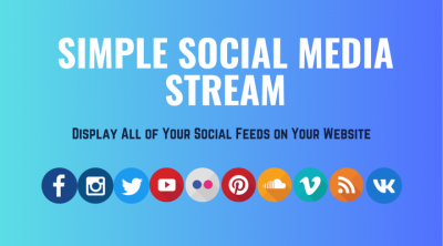 Simple Social Media Stream v3.20.1 -   c    Joomla